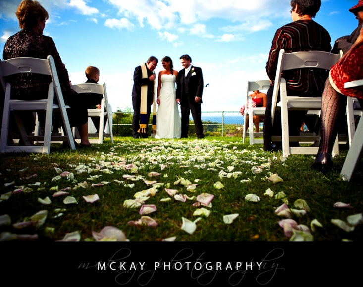 Freshwater View Reserve wedding