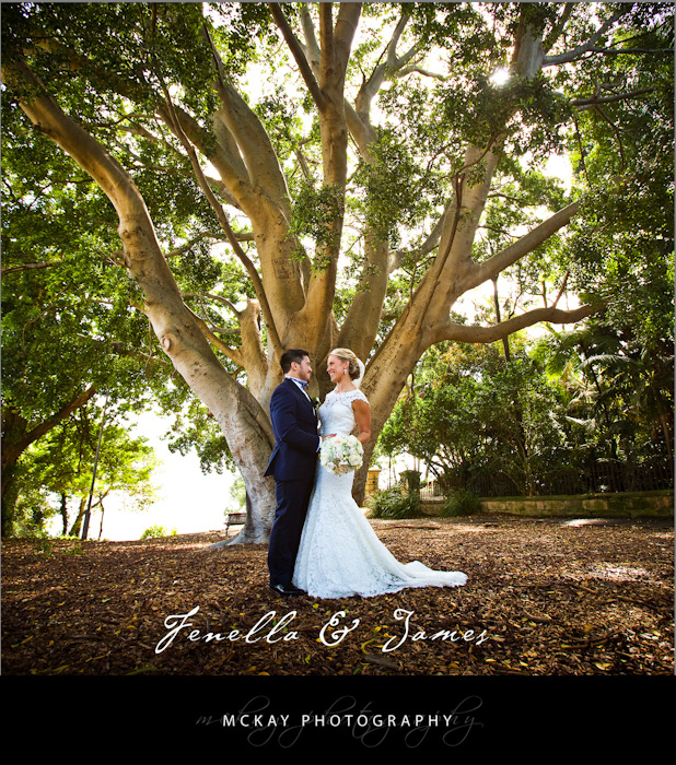 Fenella & James were married at St Marks Church Darling Point